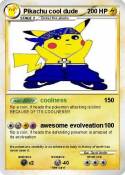 Pikachu cool