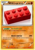 MEGA-Lego brick