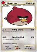Big red bird