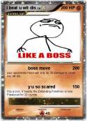 i beat u wit
