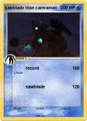 sawblade titan camraman sawblade titan