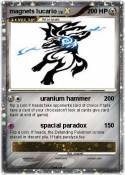 magnets lucario