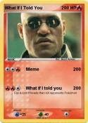 What If I Told