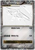 White airplane
