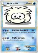 White puffle White puffle
