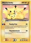 Pikachu family