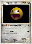 ninja epic face