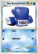 Blue Boxing Gloves Blue Boxing