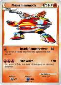 Flame mammoth Flame mammoth