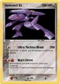 Genesect Ex