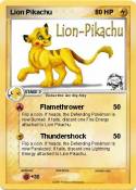 Lion Pikachu