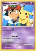 ash and pikachu