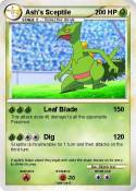 Ash's Sceptile