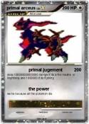 primal arceus primal arceus