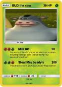 BUD the cow