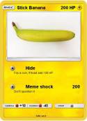 Stick Banana