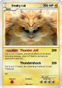 freaky cat