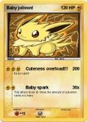 Baby jolteon!