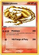 Golden phoenix
