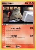 savge bunny