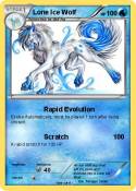 Lone Ice Wolf