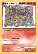 all the pokemon
