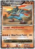 Mega Lucario Mega Lucario