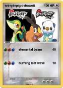 snivy,tepig,oshawott