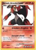 Zoroark (Groudon form) Zoroark