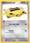 pikachu pillow