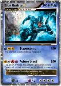 Blue flash