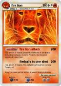 fire lion