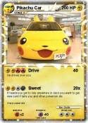Pikachu Car