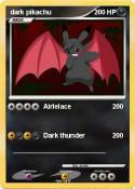 dark pikachu