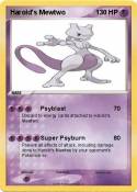 Harold's Mewtwo Harold's Mewtwo