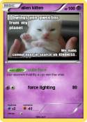 alien kitten