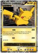PIKACHU DABBING