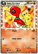 Baby Fire bird
