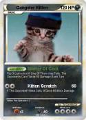 Gangster Kitten