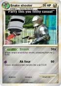 Snake shooter
