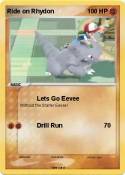 Ride on Rhydon