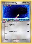 master sword kirby master sword