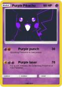 Purple Pikachu