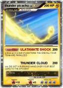 thunder picachu