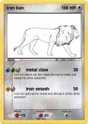 Iron lion