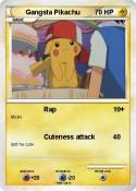 Gangsta Pikachu