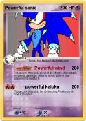 Powerful sonic