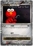 Elmo got a gun Elmo got a gun