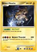 Mutant Pikachu
