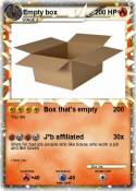 Empty box